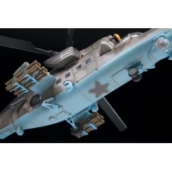 Zvezda 1/48 MI-35M Russian Attack Helicopter model kit