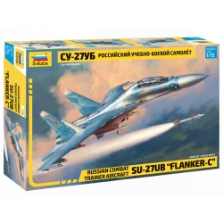 Maqueta de Avión Su-27UB "Flanker-C" 1/72 de Zvezda