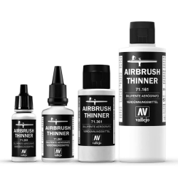 Vallejo  Airbrush Thinner 18ml, 60ml y 200ml