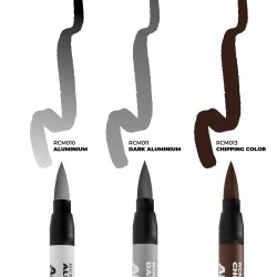 Ak Interactive CHIPPING– RC MARKERS SET