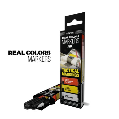 Ak Interactive TACTICAL MARKINGS – RC MARKERS SET