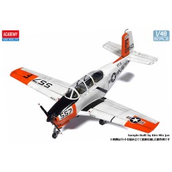 USN T-34B Mentor "VT-5 Training Air Wing" - Academy 1/48 Scale