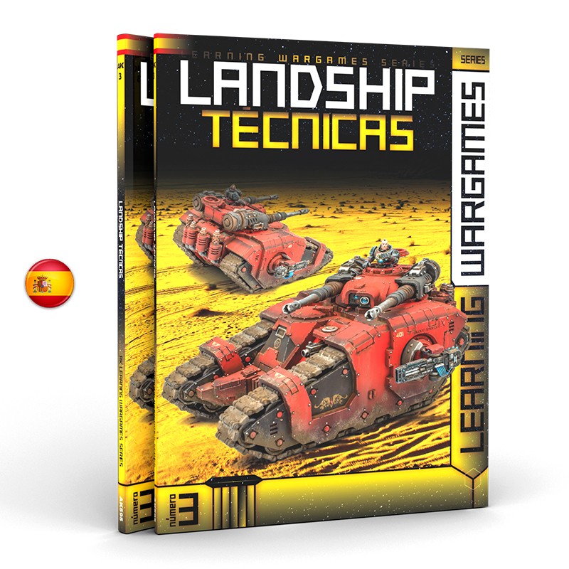 Libro AK Learning Wargames Series 3: Landship Técnicas en español