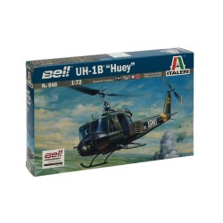 Maqueta de helicóptero 1/72 UH-1B "Huey" de Italeri en caja