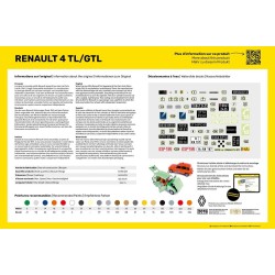 Heller 1/24 Renault 4 TL/GTL model kit