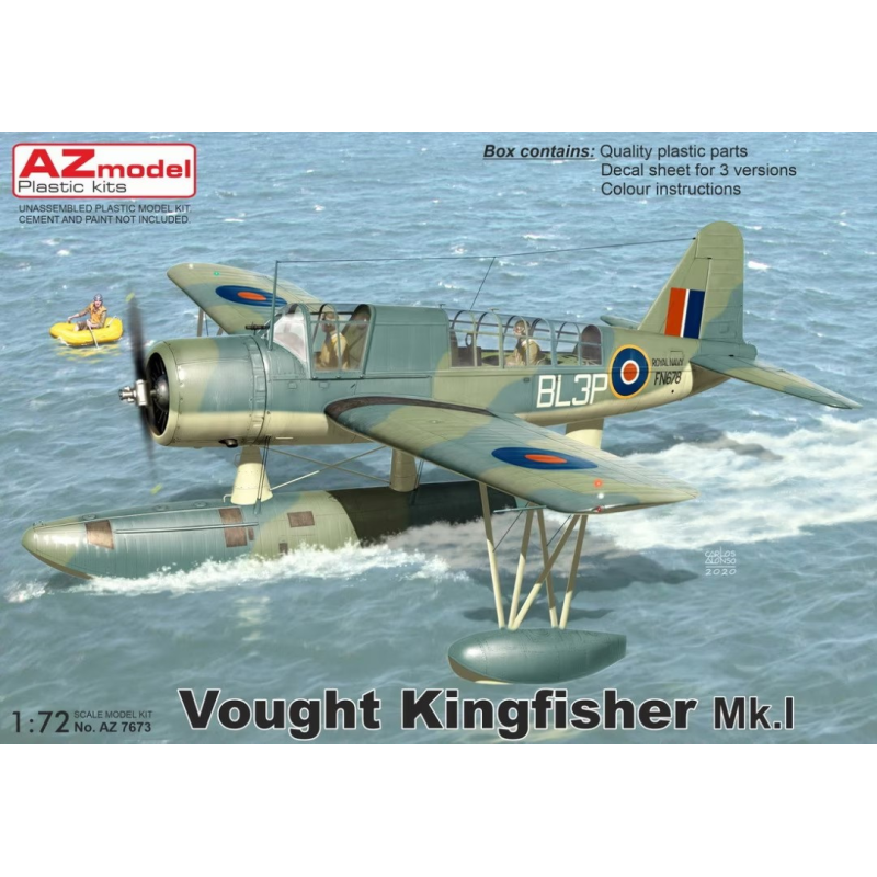 Maqueta de Avión 1/72 Kingfisher Mk.I Royal Navy de Az Models