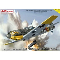 Maqueta de Avión 1/72 Messerschmitt Bf 109E-7/B JaBo "ZG 1" - Az Models