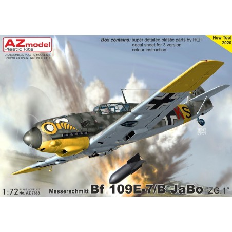 Az Models 1/72 Messerschmitt Bf 109E-7/B JaBo "ZG 1"