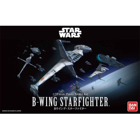 Bandai 1/72 B-Wing Starfighter