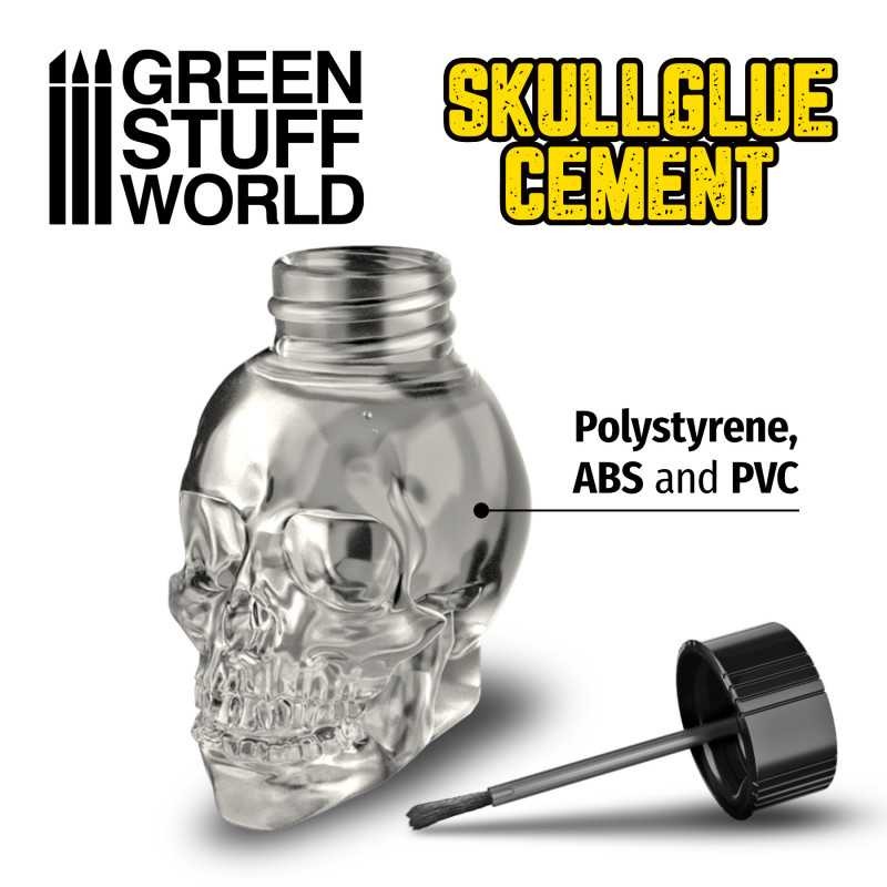 Bote de SkullGlue Cement para Plásticos de Green Stuff World