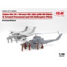 ICM 1/48 Forward Base Bell AH-1 Cobra + OV-10 Bronco aircraft and helicopter model kit