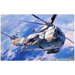 Maqueta del helicóptero SH-3H Sea King en escala 1/48 de Hasegawa.