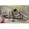 Miniart 1/35 Concrete Mixer Set