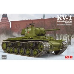 Rye Fiel Models 1/35 KV-1 Mod 1942 w/Reinforced Cast Turret & Workable Track Links