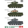 Rye Fiel Models 1/35 KV-1 Mod 1942 w/Reinforced Cast Turret & Workable Track Links