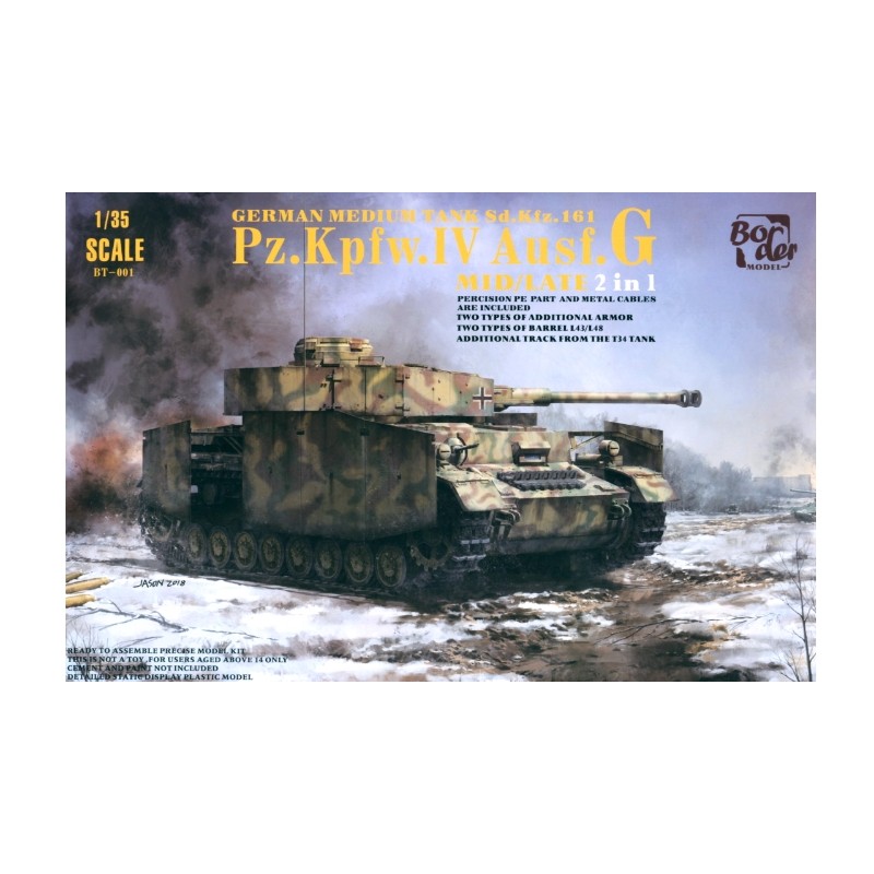 Border Model 1/35 Pz.Kpfw.IV Ausf.G Mid/Late