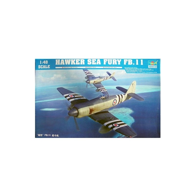 Trumpeter 1/48 Hawker Sea Fury FB.11