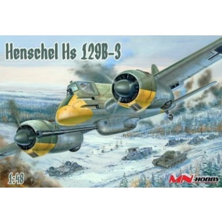 Mn Hobby 1/48 Henschel Hs 129B-3