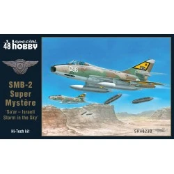 Maqueta SMB-2 Super Mystère 1/48 'Sa'ar - Israeli Storm in the Sky' de Special Hobby