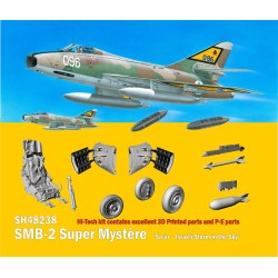 Maqueta SMB-2 Super Mystère 1/48 'Sa'ar' Hi-Tech Kit - Special Hobby