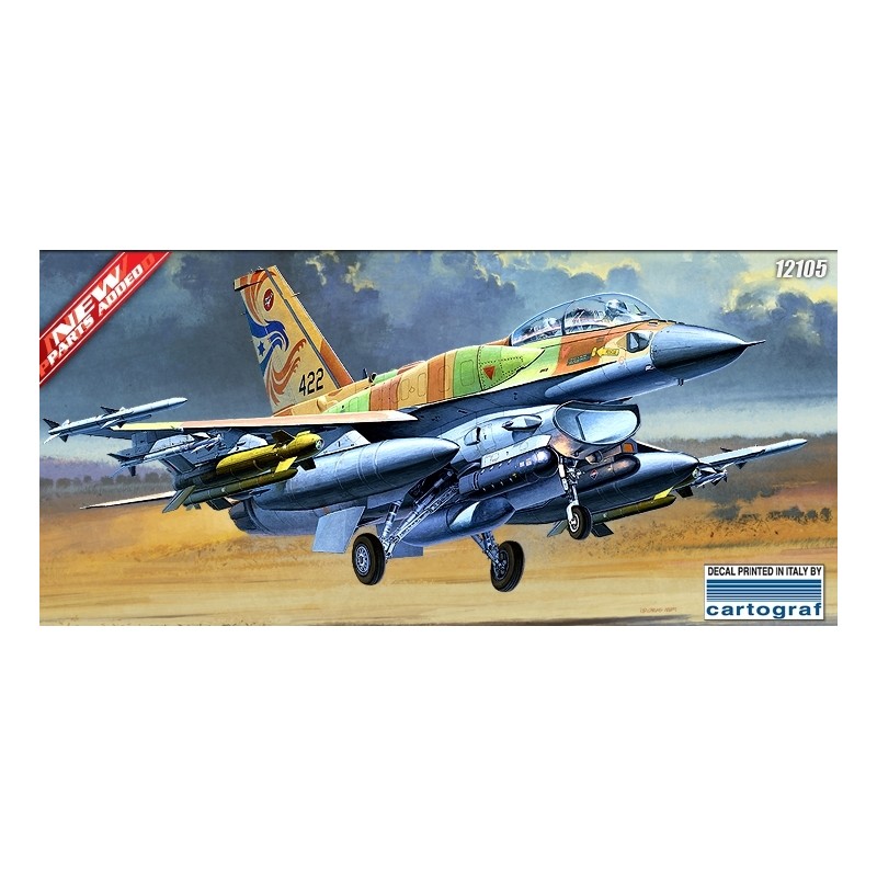 Descubre la Maqueta F-16I SUFA 1/32 de la Israeli Air Force de Academy