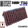 GREEN STUFF WORLD Miniature ROOF TILE Punch