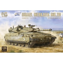 Maqueta 1/35 del tanque Israeli Merkava MK.2D con interior completo Border Model