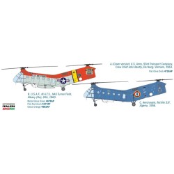 Italeri 1/48 H-21C Shawnee "Flying Banana" helicopter model kit