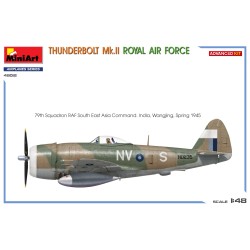 Maqueta Thunderbolt Mk.II Royal Air Force 1/48 Advanced Kit - Miniart