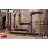 Maqueta 1/35 Pipeline Set Miniart para dioramas industriales