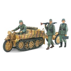 Maqueta 1/35 Sd.Kfz.2 Kettenkraftrad Mid-Term - Tamiya