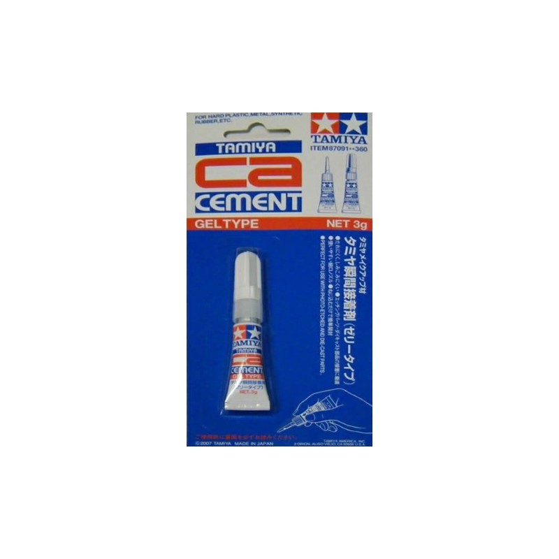 Tamiya Cyanoacrylate Gel (NET 3g)