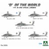 Takom 1/35 "D" of the World AH-64D Apache Longbow Attack Helicopter Model Kit - Robotines