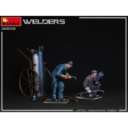 Maqueta de Figuras 1/35 Welders - Set de Soldadores MiniArt