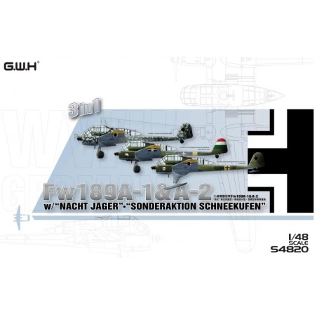 Great Wall Hobby 1/48 Fw189A-1&A-2 /w "Nacht Jager" - "Sonderaktion Schneekufen"