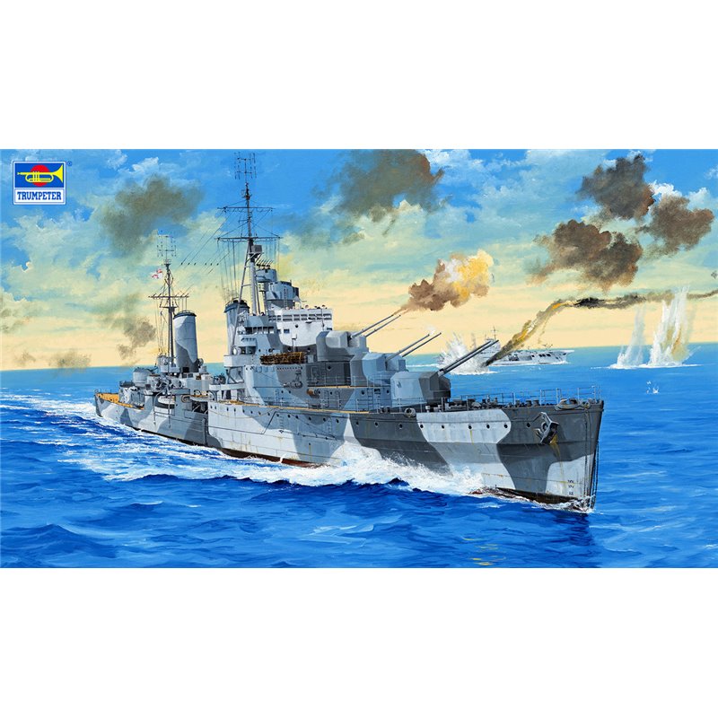 Maqueta de Barco Trumpeter 1/350 Royal Navy Light Cruiser HMS Naiad