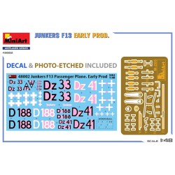 Miniart 1/48 Junkers F13. Early Prod