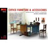 Miniart 1/35 Office Furniture & Accessories