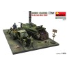 Diorama 1/35 AMMO LOADING SU-85, GAZ-MM y Tripulación - MiniArt