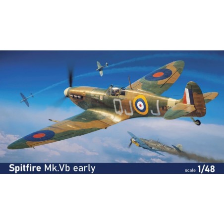 Maqueta de avion Eduard 1/48 Spitfire Mk.Vb Early Weekend Edition