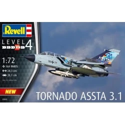 Maqueta de Avión Revell 1/72 Tornado ASSTA 3.1 - Detalles y Realismo