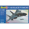 Maqueta 1/144 F-14A Black Tomcat de Revell, avión de combate US Navy