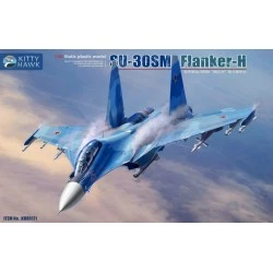 Maqueta de avión 1/48 Su-30SM Flanker-H de Kitty Hawk