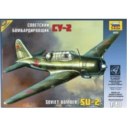 Maqueta 1/48 Soviet Bomber Su-2 - Zvezda