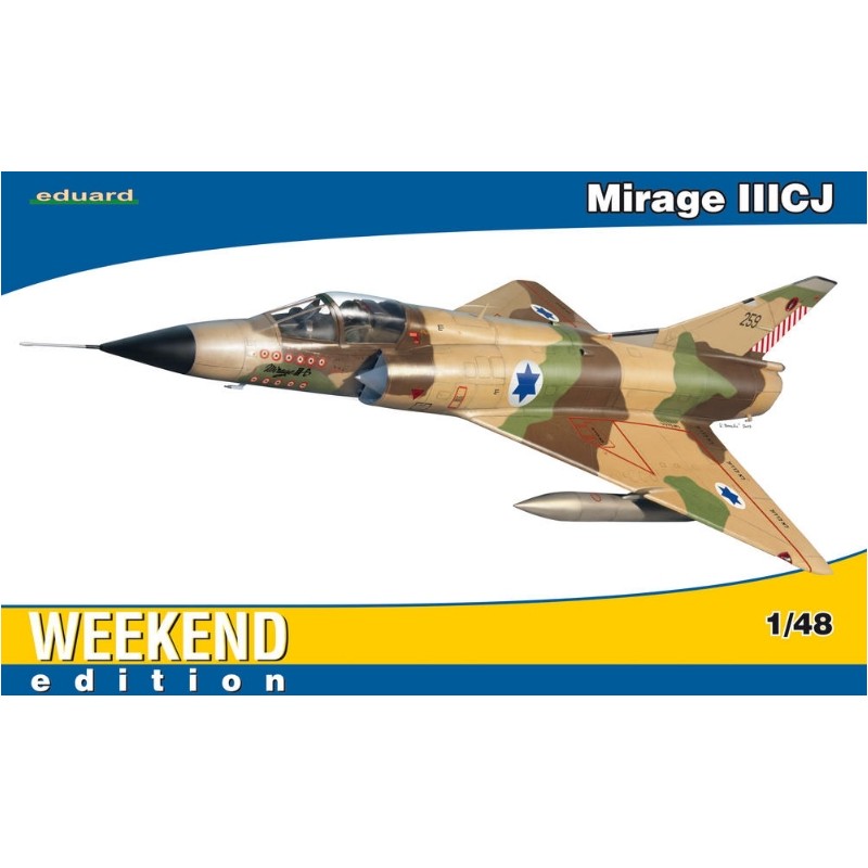 Eduard 1/48 DASSAULT MIRAGEIIICJ WEEKEND EDITION