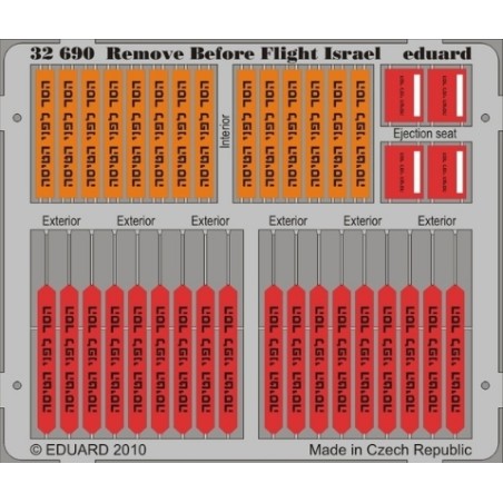 Eduard 1/32 Remove Before Flight - Israel