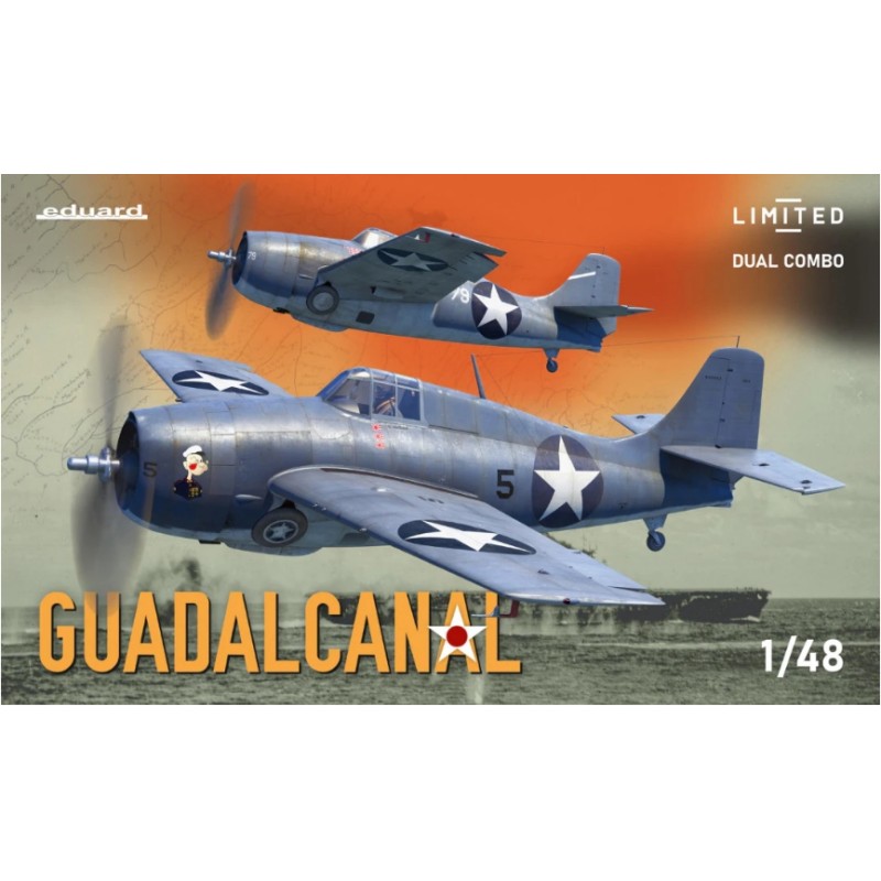 Eduard 1/48 Guadalcanal Limited - Dual Combo F-4F