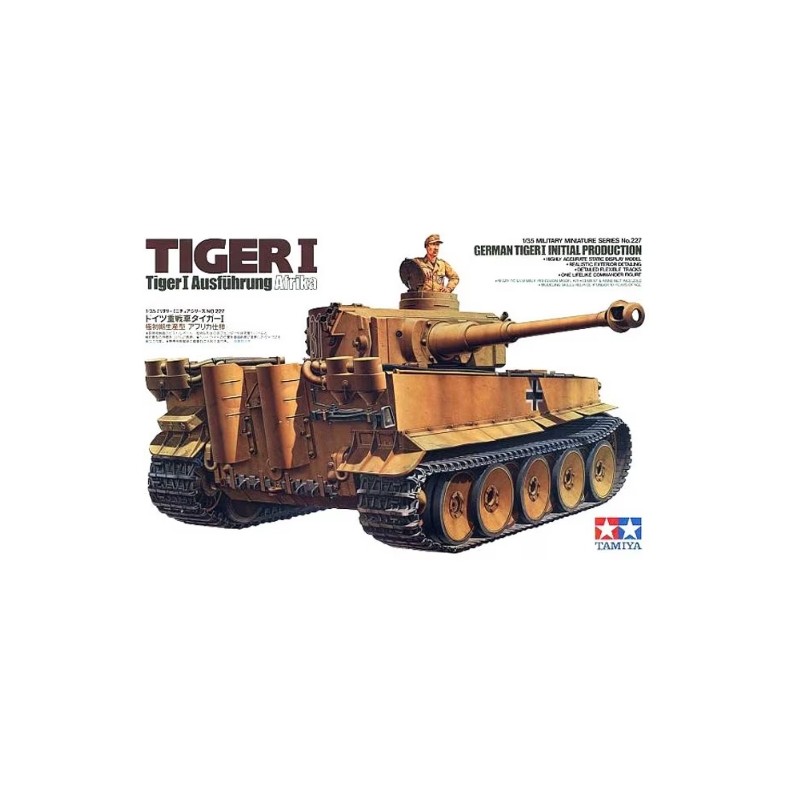 Tamiya 1/35 GERMAN TIGER I INITIAL PRODUCTION