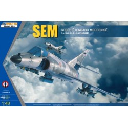 Kinetic 1/48 SEM Super Étendard Modernisé aicraft model kit