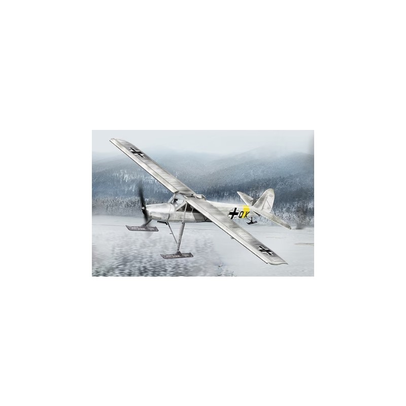 Maqueta de avion Hobby Boss 1/35 Fieseler Fi-156 C-3 Skiplane